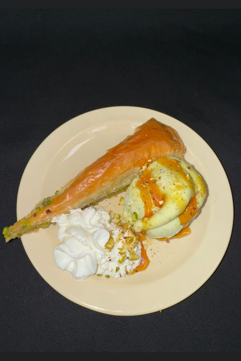 V-TV-Baklava with Ice Cream